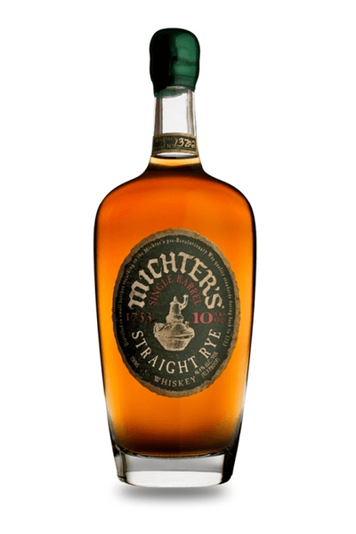 Michter's 10 Year Old Single Barrel Straight Rye Whiskey 750ml - Sunset Liquor 