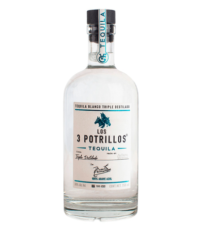 ﻿Los 3 Potrillos Tequila Blanco by Vicente Fernandez