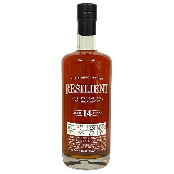 Resilent 14 Year Old Straight Bourbon Whiskey (750ml) - Sunset Liquor 
